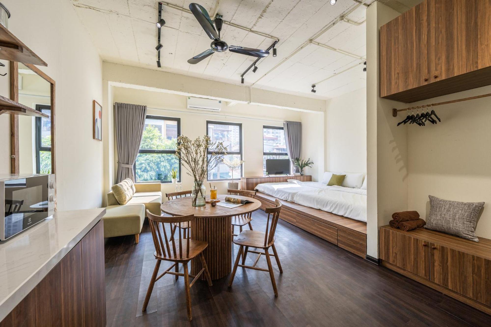 Căn hộ Amber Glow - Cozy Retreat Near Thanh Cong Lake-free Laundry *