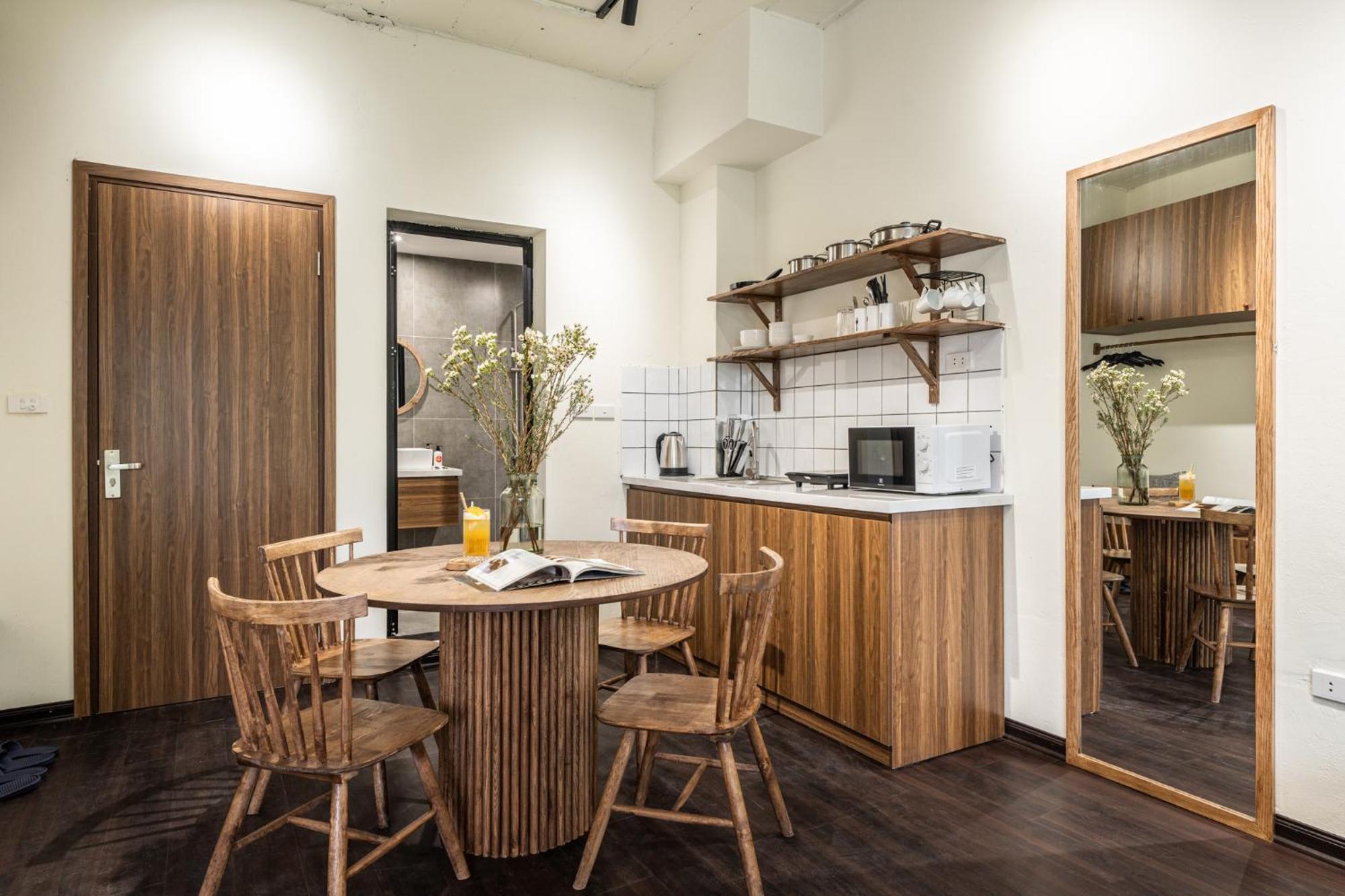 Căn hộ Amber Glow - Cozy Retreat Near Thanh Cong Lake-free Laundry