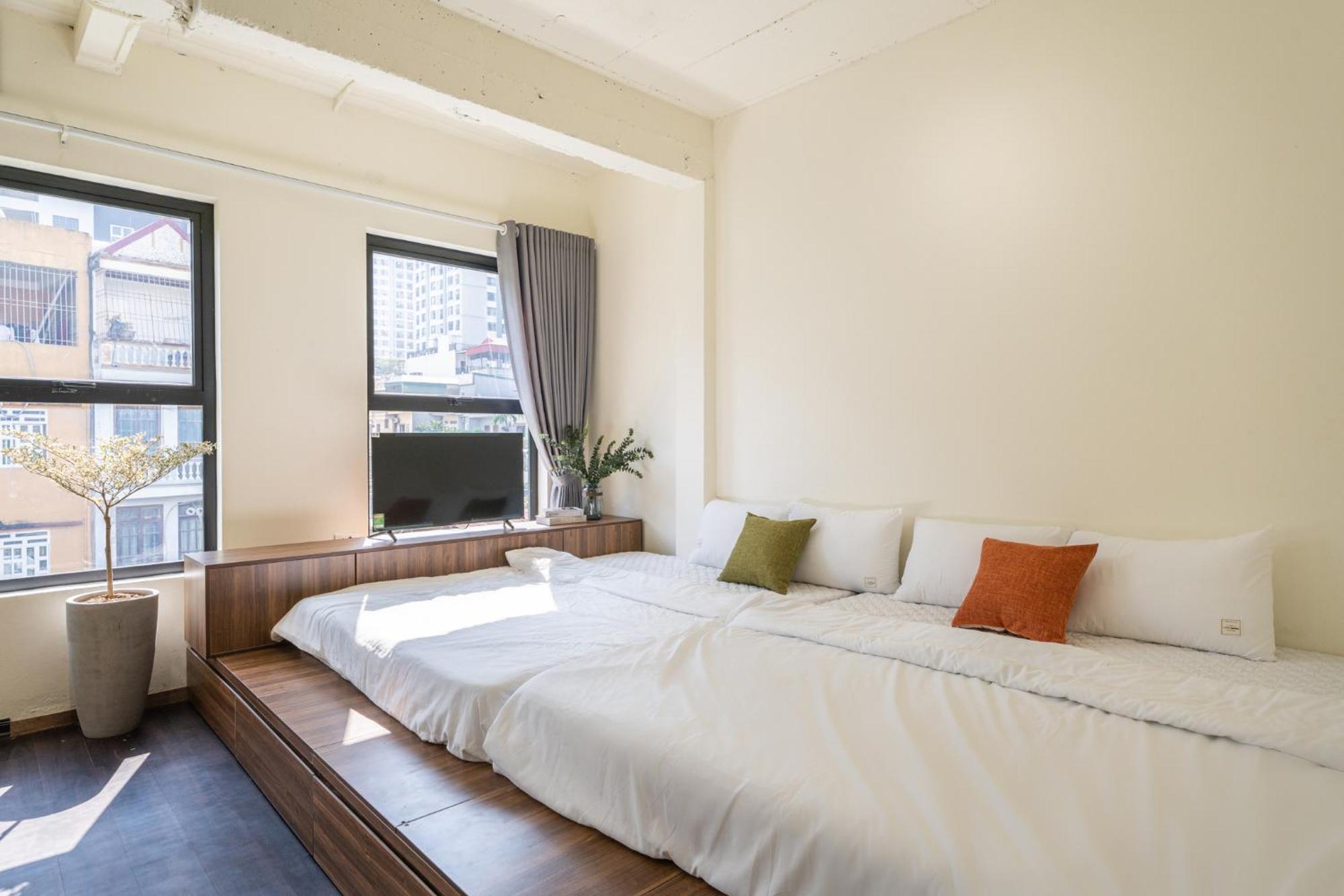 Căn hộ Amber Glow - Cozy Retreat Near Thanh Cong Lake-free Laundry *